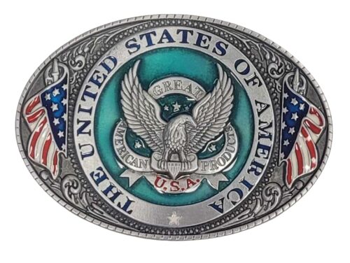 Custom Giant Pins - United States of America - American Belt Buckle