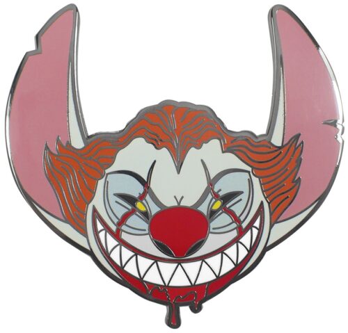 Custom XL Pins - Stitch IT Pennywise Dancing Clown Enamel Giant Pin