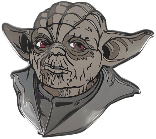 Gallery of Past Giant Pins - Lord Yoda Giant Enamel Pin