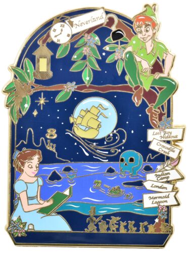 Gallery of Past Giant Pins - Peter Pan Wendy Giant Pin